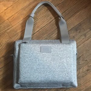 Dagne Dover Ryan Laptop Tote in heather grey (new)